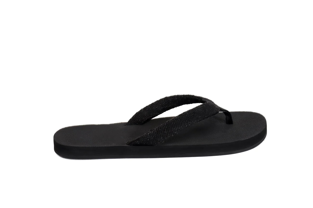 Men’s Flip Flops Recycled Pable Straps - Ketapang/Black