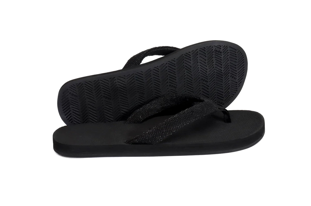 Men’s Flip Flops Recycled Pable Straps - Ketapang/Black